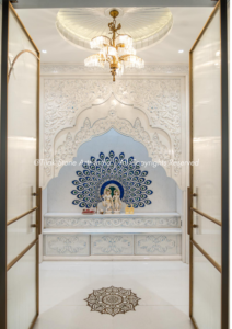 Mandir for the Home Can Become a Lasting Part of the Interior rather than a Separate Addition
